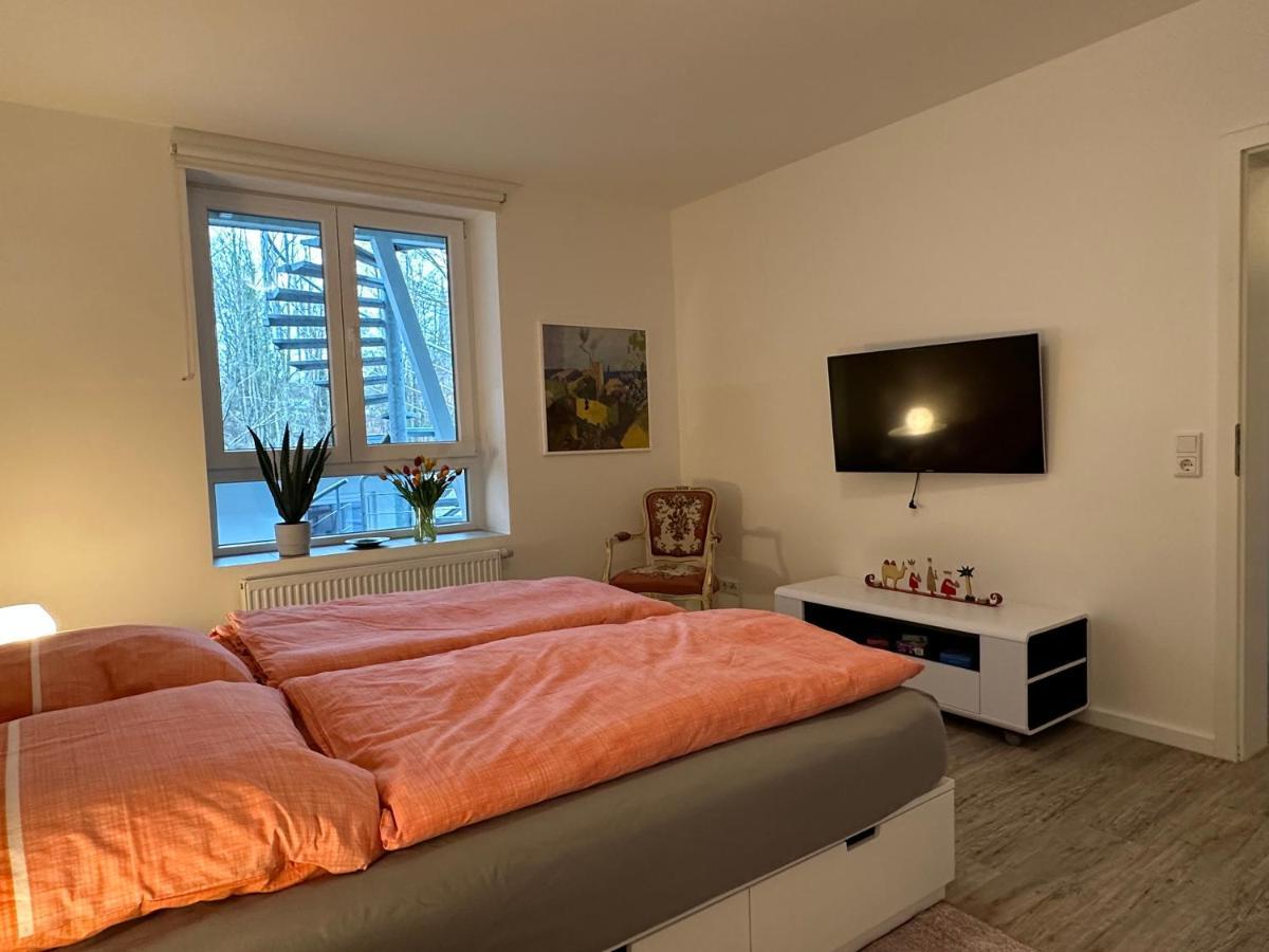 Апартаменты Am Kleinen Muehlenteich - Zentrale Ruhige Lage Mit Parkplatz Und Fahrraedern Фленсбург Экстерьер фото